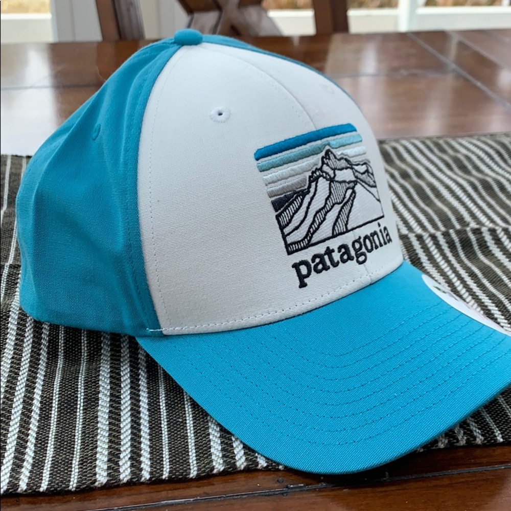 Patagonia Line Logo Ridge Roger That Trucker Hat - Picture 2 of 8